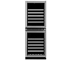 Marvel 66SWCE 108-Bottle Built-in Dual Zone Wine Cellar
