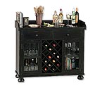 Howard Miller 695-002 Cabernet Hills Wine Console