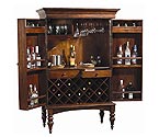 Howard Miller 695-014 Cherry Hill Hide-A-Bar Wine & Spirits Cabinet