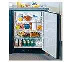 Marvel 6ADA-BS ADA All Refrigerator - Black / SS Door Panel