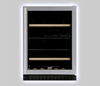 Marvel 6BARM Two-Zone Beverage & Wine Refrigerator
