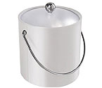 Oggi 7310.1 White Vinyl Ice Bucket