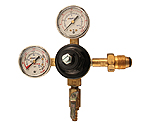 742HPN - Double Gauge Nitrogen Regulator with Duck-Bill Check Valve