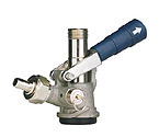 D System Keg Tap Coupler w/ Blue Lever Handle- 7485E-B