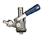 7486E - S System Keg Tap - Blue Lever Handle