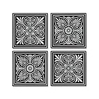 Deco Glass Coaster Set