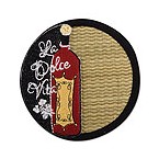 La Dolce Vita Glass Slippers� - Set of 4
