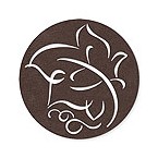 Brown Leaf - Felt Coasters