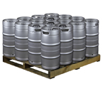 Pallet of 16 Kegco HS-K7.75G-DDI Kegs - 7.75 Gallon Commercial Keg with Drop-In D System Valve