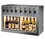 WineKeeper Monterey 8 Bottle Wine Dispenser Preservation Unit - Special Laminate - 7775