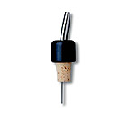 Black Marble Pourer with Stainless Steel Spout