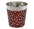 Alluring Red Mosaic Champagne / Ice Bucket