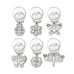 Urban Garden Suction Cup My Glass� Wine Charms
