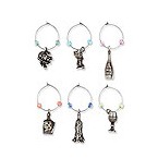A Glass A Day My Glass� Wine Charms