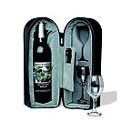 Wine Travel Case with Corkscrew and Zocco Stopper