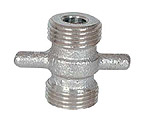 Duplex Coupler - Dual Beer Line Cleaning Attachment