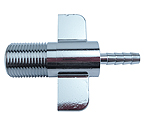 Kegco 903 Duplex Coupler - Hex Nut to Beer Line Cleaning Attachment