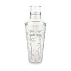 3 Piece Acrylic Cocktail Shaker Set