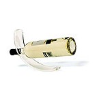 Clear Acrylic Curved Single Wine Bottle Stand
