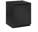 U-Line CLRCO2175B-00 Echelon Clear Ice Maker / 2.5 Cu. Ft. Refrigerator - Black