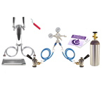 Kegco Deluxe Two Keg Tower Kegerator Conversion Kit