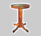 Jack Daniel's Pub Table - Traditional Mahogany Finish