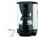 Capresso 484.05 MG600 PLUS 10-Cup Programmable Coffee Maker Glass Carafe