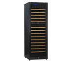 N'Finity 170 Bottle Wine Cellar Refrigerator - Black Cabinet with Black Door