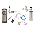 Kegco One Keg Door Mount Homebrew Kegerator Kit - Ball Lock