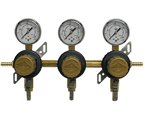 T1683STC-01 Three Product Secondary Co2 Regulator with Check Valve by Taprite