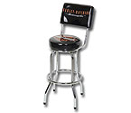Harley Davidson� HDL-12204 - Bar & Shield Bar Stool w/ Backrest