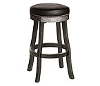 Harley-Davidson� HDL-13120-V - Bar & Shield Flames Bar Stool - Vintage Black