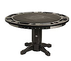 Harley-Davidson� HDL-13301-V - Bar & Shield Flames Poker Table w/ Vintage Black finish