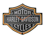 Harley-Davidson� HDL-16651 - Etched B&S Shaped Neon Clock
