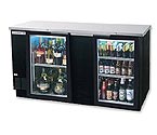 Beverage-Air BB68G 28.0 cf Back Bar Refrigerator with Glass Doors