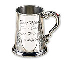 Best Man Pewter Beer Tankard