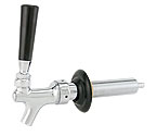 Chrome Beer Faucet with Brass Lever