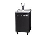 Beverage-Air BM23-2 Dual Faucet Keg Refrigerator