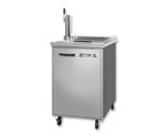 Beverage-Air Kegerator BM23C-1-S Club Top Beer Cooler - All Stainless Steel