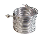 Jockey Box Stainless Steel Cooling Coil, Right Hand, 50' x 5/16