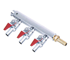 Brass Three-Way Air Distributor