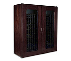 Le Cache Contemporary Series Model 5200 622-Bottle Wine Cabinet - Provincial Cherry Finish
