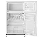 Summit CP35 2.9 c.f. Two Door Compact Refrigerator Freezer - White