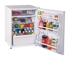 Scratch & Dent - Summit CT70 6.0 cf Refriegerator Freezer - White w/Custom Panel Door