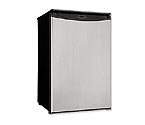 Danby DAR125SLDD 4.4 Cu. Ft. Counter High Refrigerator - Black Cabinet with Stainless Steel Door
