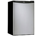 Danby DCR122BSLDD 4.3 Cubic Foot Counterhigh Compact Refrigerator - Black with Stainless Steel Door