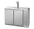 Beverage-Air DD48Y-1-S Two Keg Commercial Kegerator - Stainless Steel