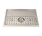 DP-1605 - Stainless Steel Rinser Drain Drip Tray - 23 5/8