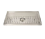 DP-1606 - Stainless Steel Rinser Drain Drip Tray - 31-1/2