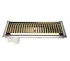 DP-220DSSPVD -  Flush Mount Stainless Steel/PVD Brass with Drain